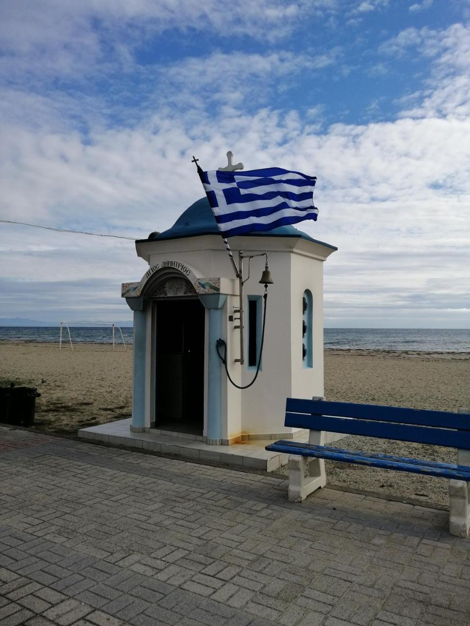 Giorgos Apartments Sea View Olympiakí Aktí Eksteriør billede